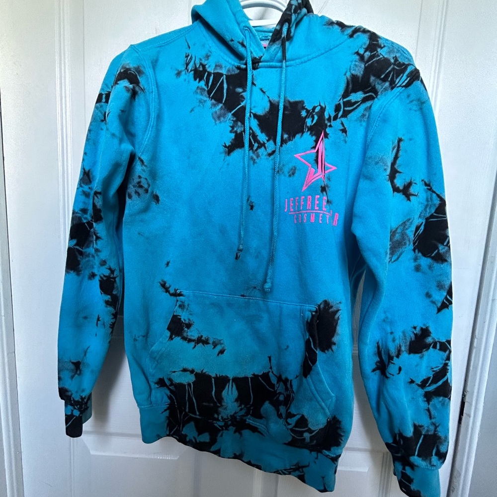 Jeffree Star Tiffany tye-dye hoodie (Blue)